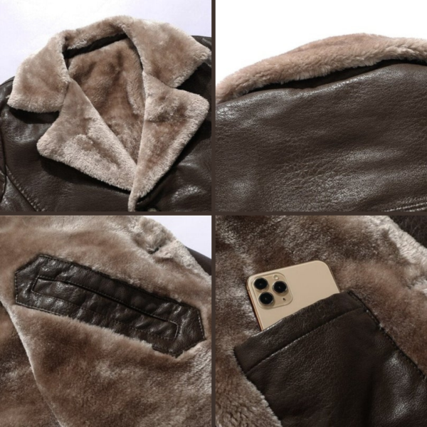 ELEGANT MEN'S WARM COAT - Image 7