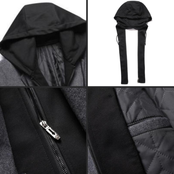 HOODED WINDPROOF COAT - Image 7