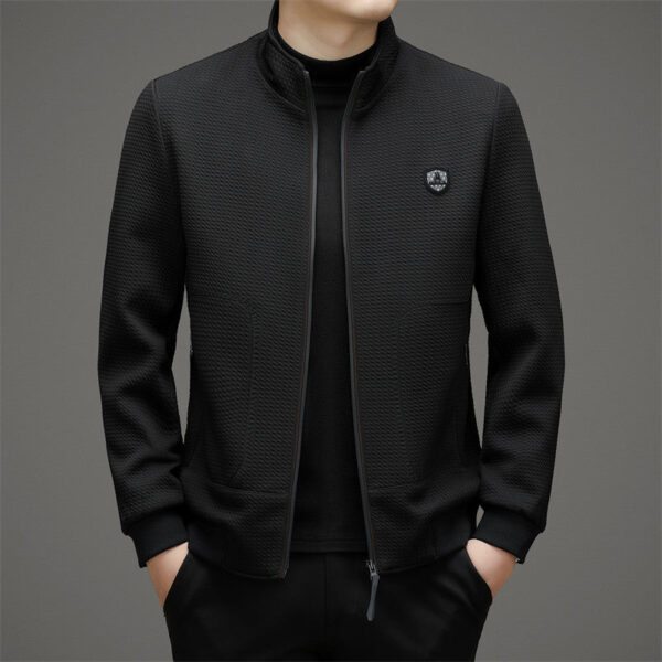 Stylish jacket with a stand-up collar - Image 4