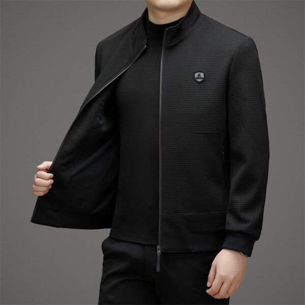 Stylish jacket with a stand-up collar - Image 5