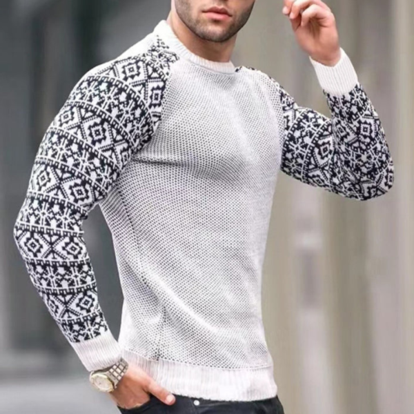 Men's knitted pullover - Image 7