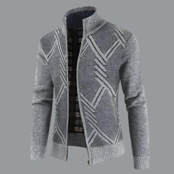 Men's zip-up Cardigan - Image 3