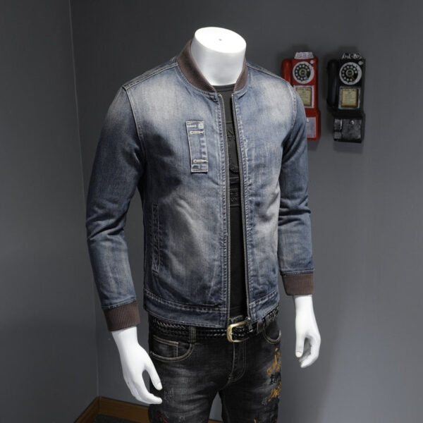 Insulated denim jacket - Image 6