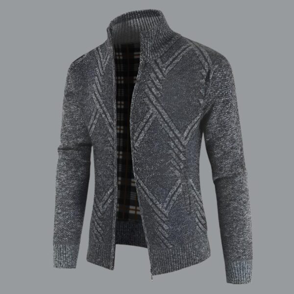 Men's zip-up Cardigan - Image 5