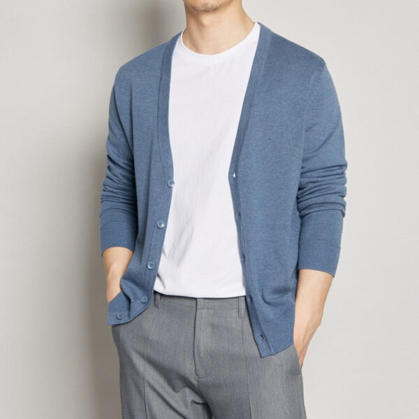 Stylish cotton cardigan - Image 5