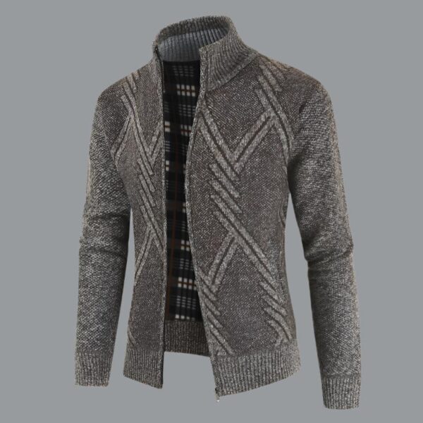 Men's zip-up Cardigan - Image 4