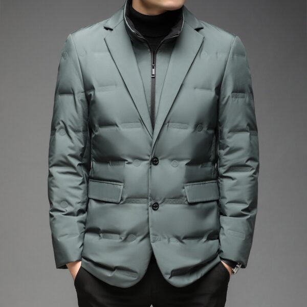 Stylish Men's Warm Jacket - Image 3