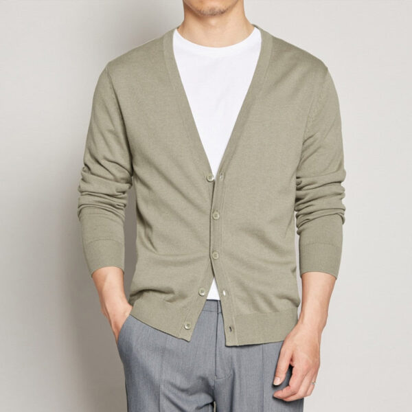 Stylish cotton cardigan - Image 6