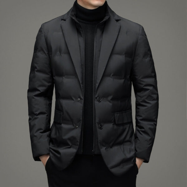 Stylish Men's Warm Jacket - Image 5