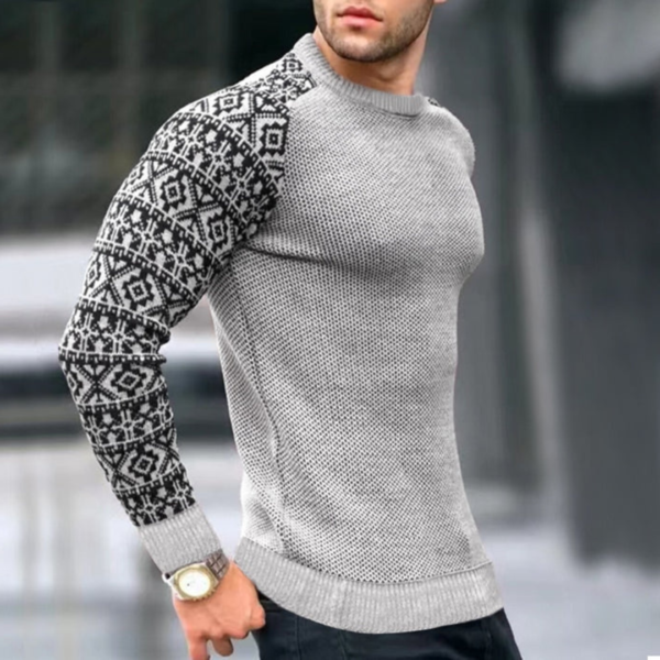 Men's knitted pullover - Image 6