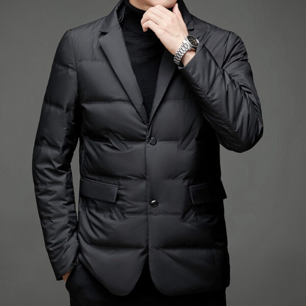 Fashionable insulated men's blazer - Image 2