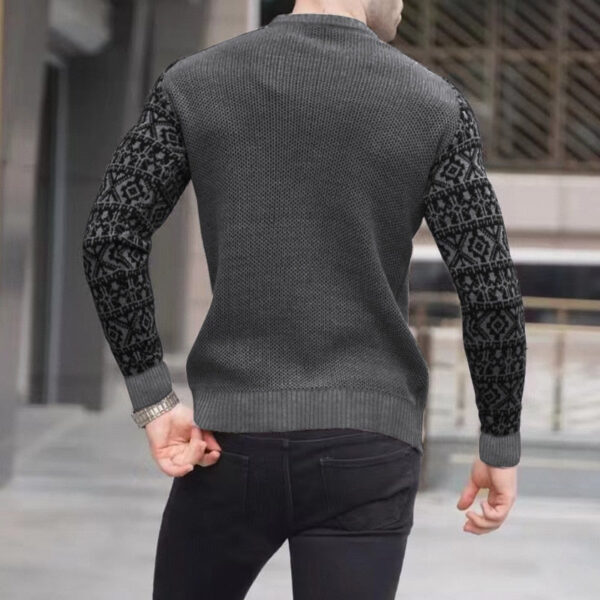 Men's knitted pullover - Image 2