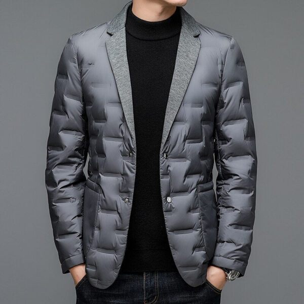 Elegant insulated men's blazer - Image 4