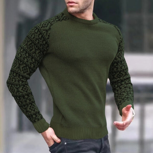 Men's knitted pullover - Image 5