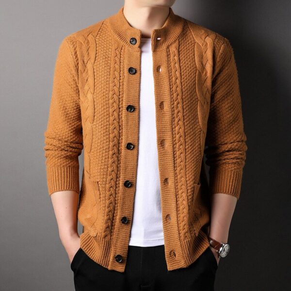 Men's Knitted Cardigan