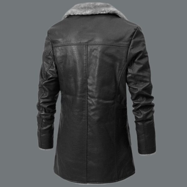 ELEGANT MEN'S WARM COAT - Image 5