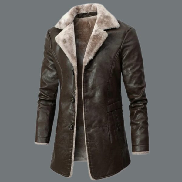 ELEGANT MEN'S WARM COAT - Image 2