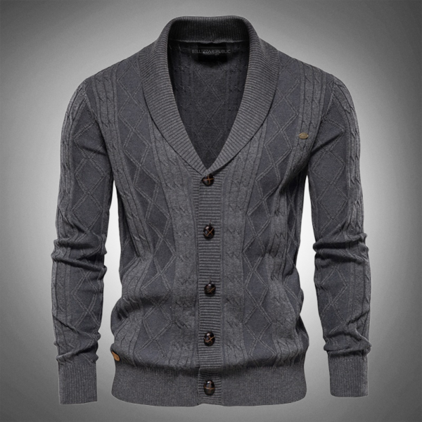 Fashionable men's cardigan - Image 5