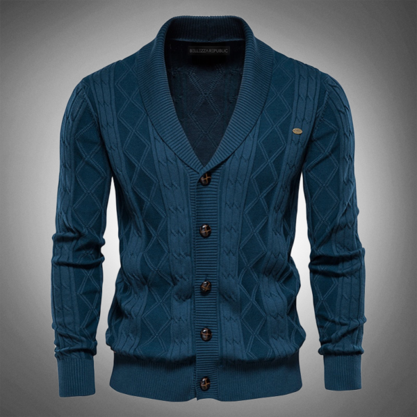 Fashionable men's cardigan - Image 2