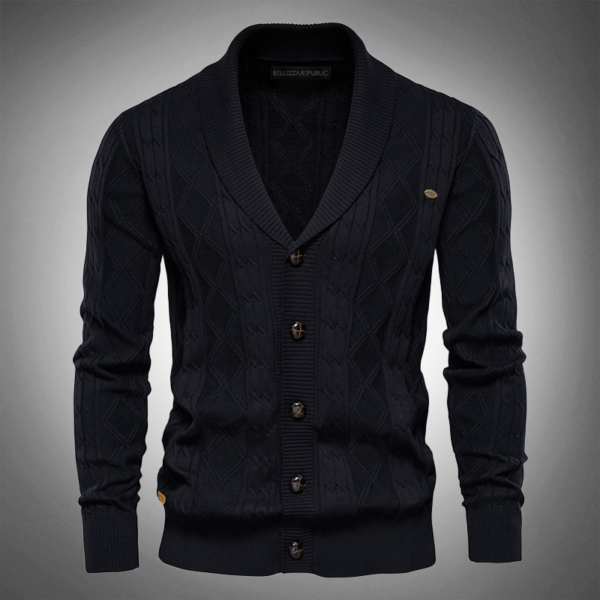 Fashionable men's cardigan - Image 4